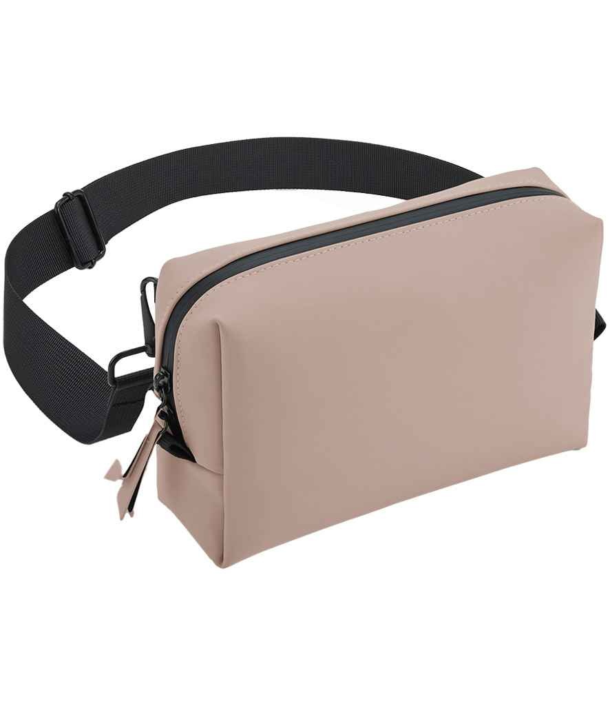 BagBase PU Cross Body Bag | Nude Pink