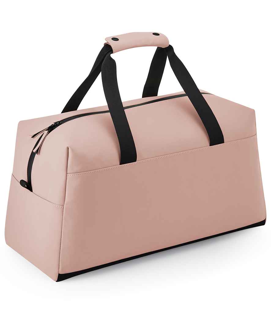 BagBase Matte PU Weekender | Nude Pink