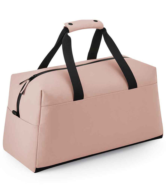 BagBase Matte PU Weekender | Nude Pink