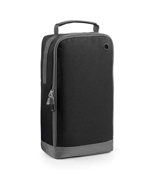 BagBase Athleisure Sports Shoe/Accessory Bag | Black