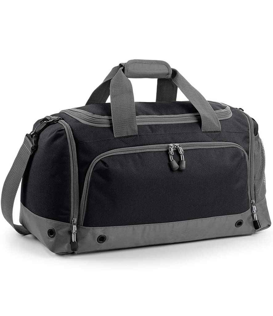 BagBase Athleisure Holdall | Black/Graphite Grey