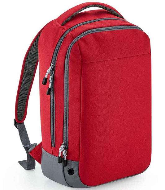 BagBase Athleisure Sports Backpack | Classic Red