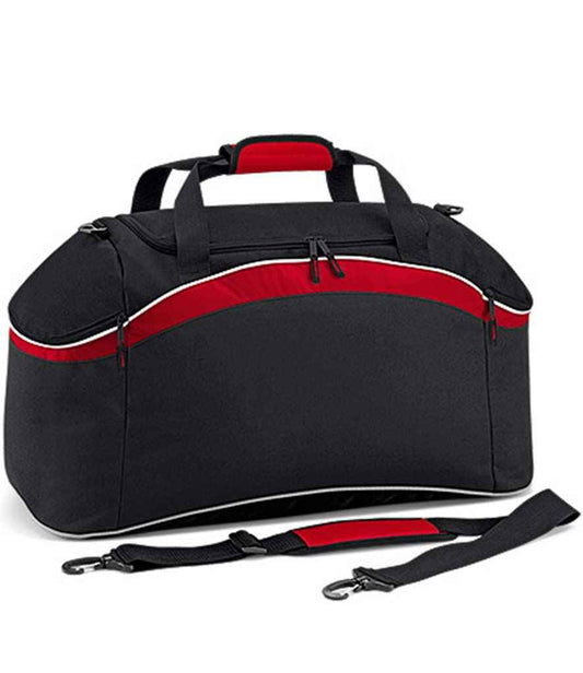 BagBase Teamwear Holdall | Black/Classic Red