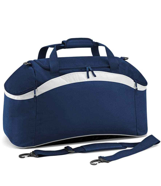 BagBase Teamwear Holdall | French Navy/White