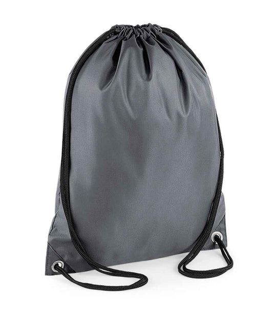 BagBase Budget Gymsac | Graphite Grey