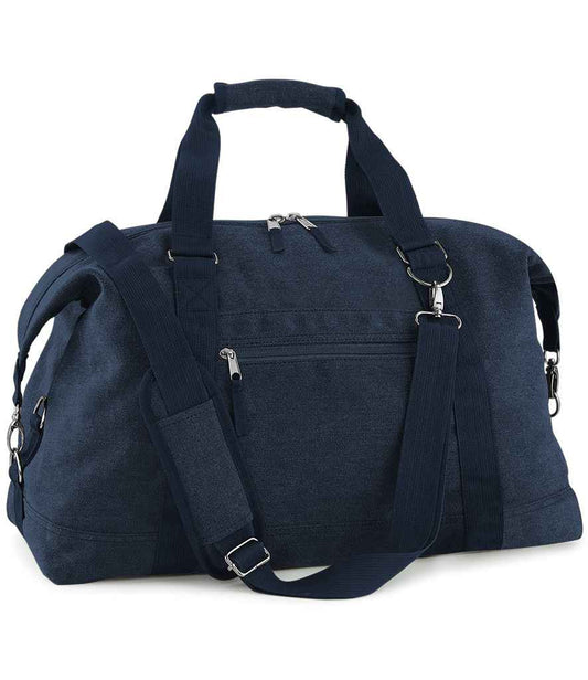 BagBase Vintage Canvas Weekender | Vintage Oxford Navy