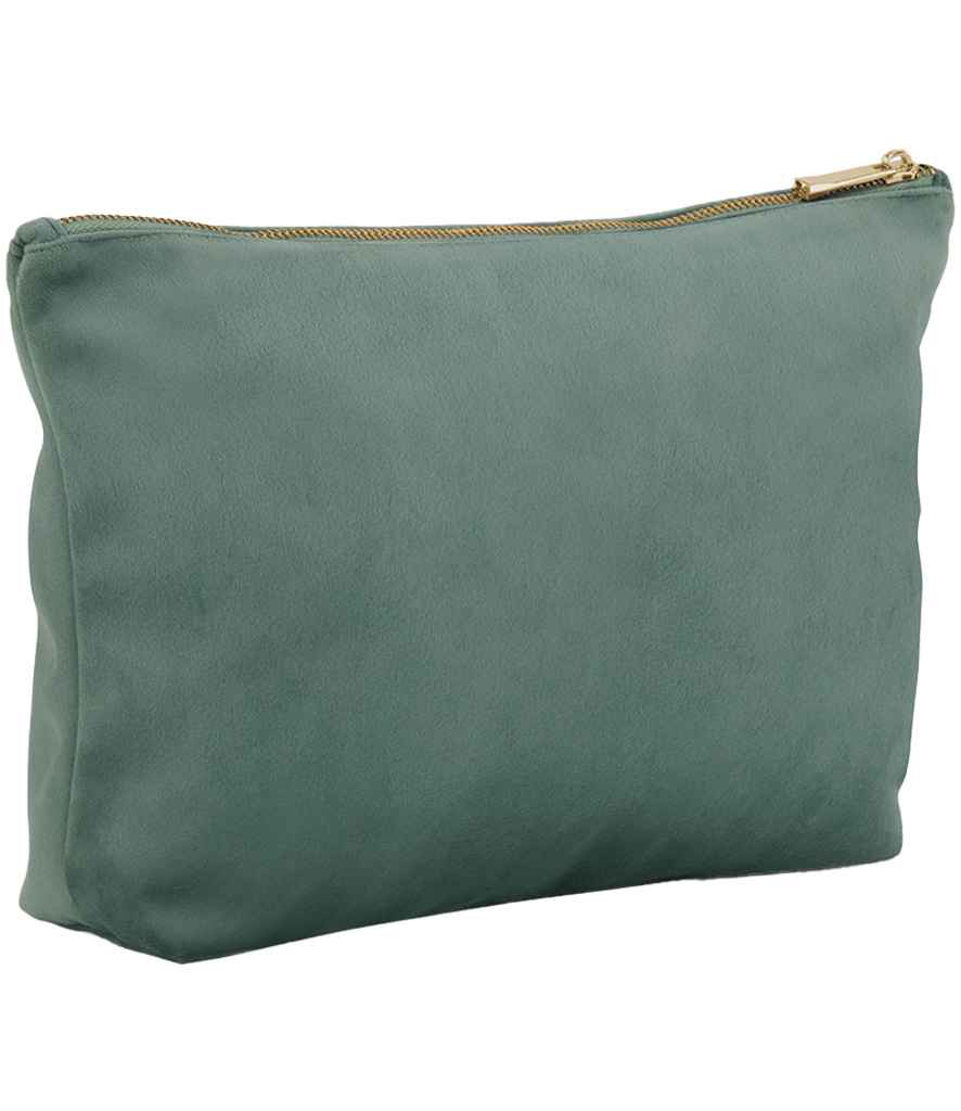 BagBase Velvet Accessory Bag | Jade