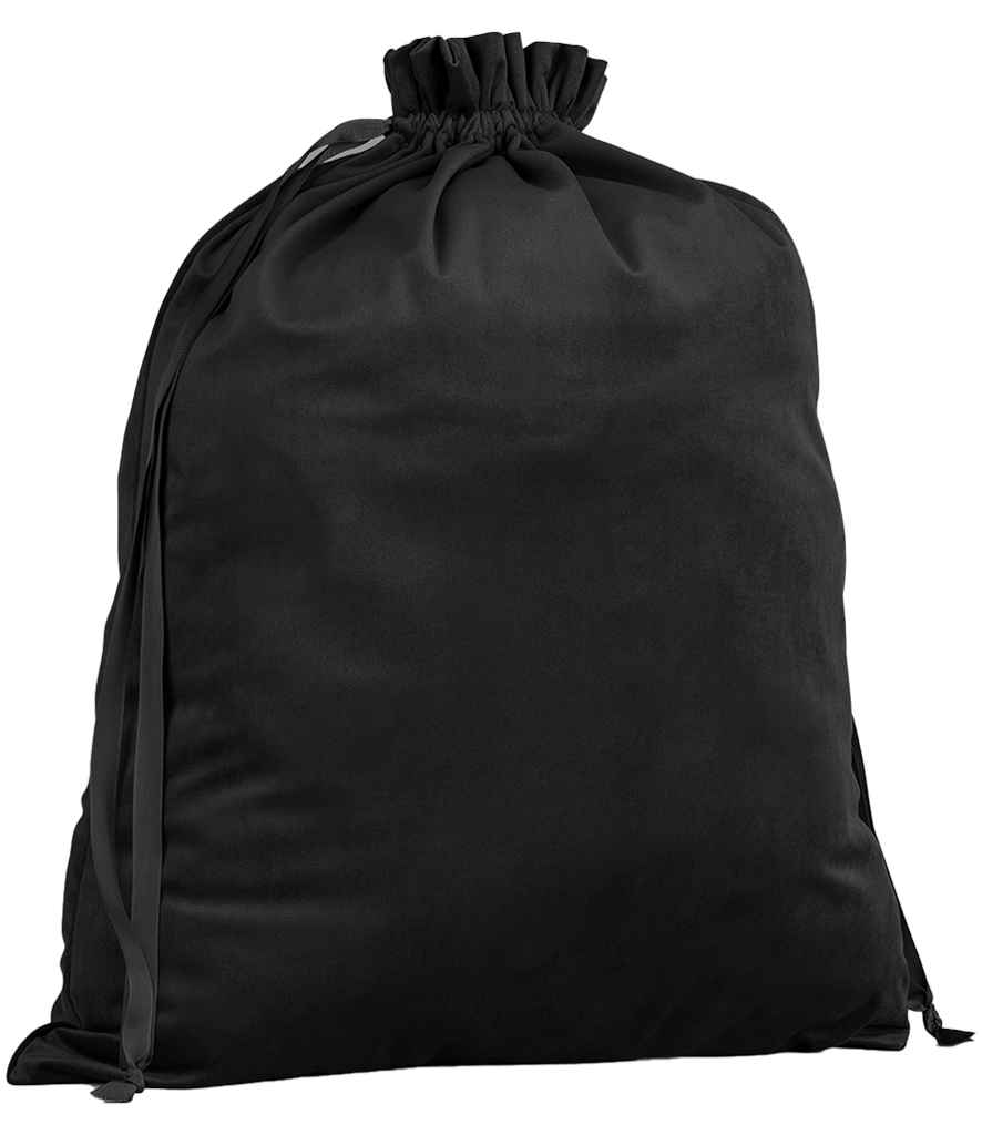 BagBase Velvet Gift Bag | Black Onyx