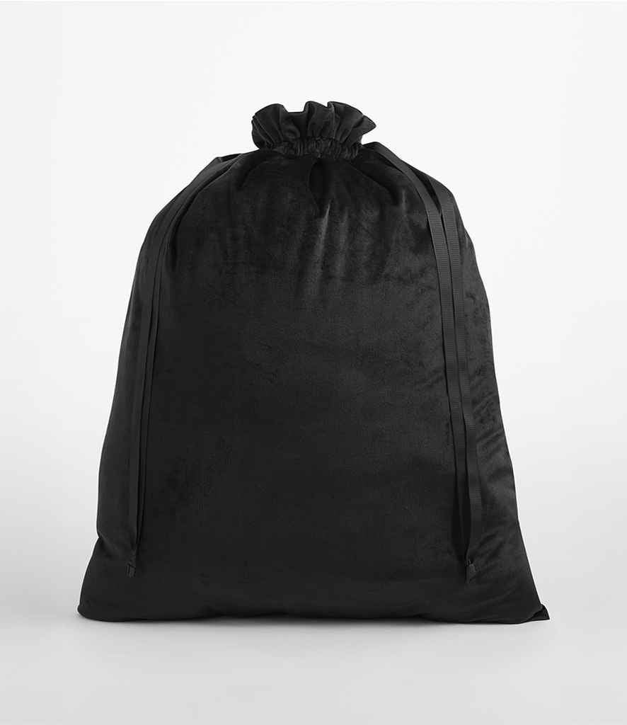 BagBase Velvet Gift Bag | Black Onyx