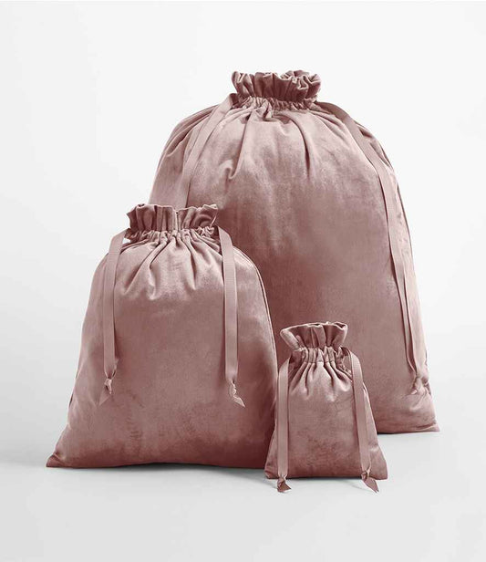 BagBase Velvet Gift Bag | Rose Quartz