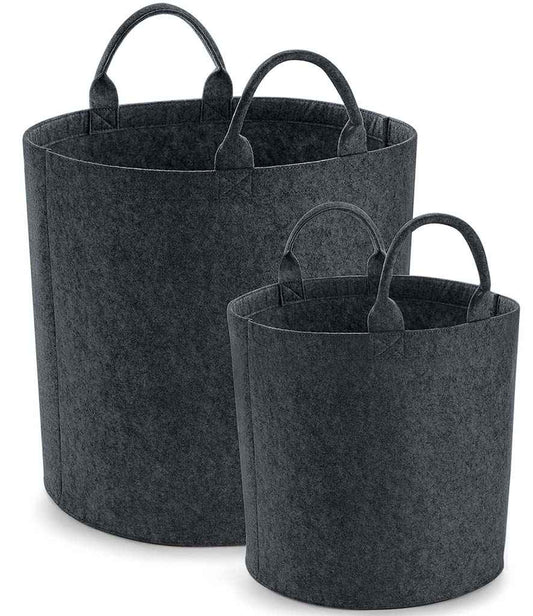 BagBase Felt Trug | Charcoal Melange