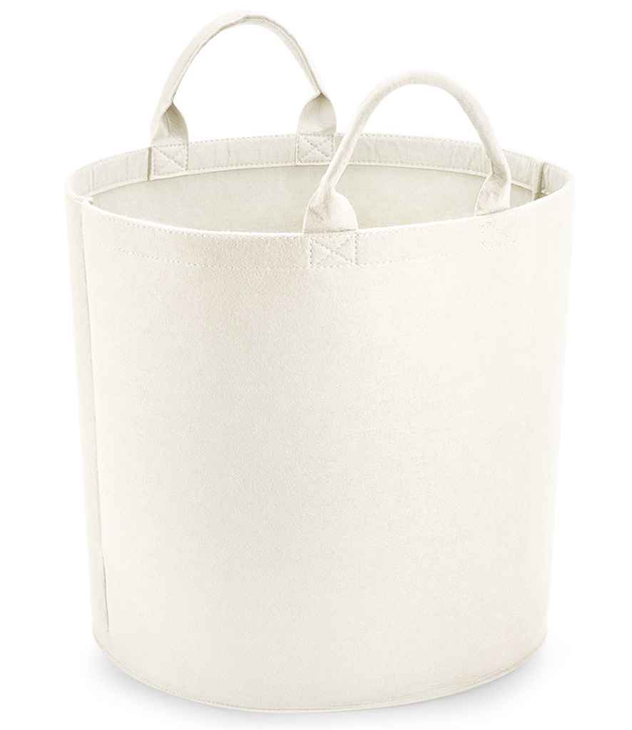 BagBase Felt Trug | Soft White
