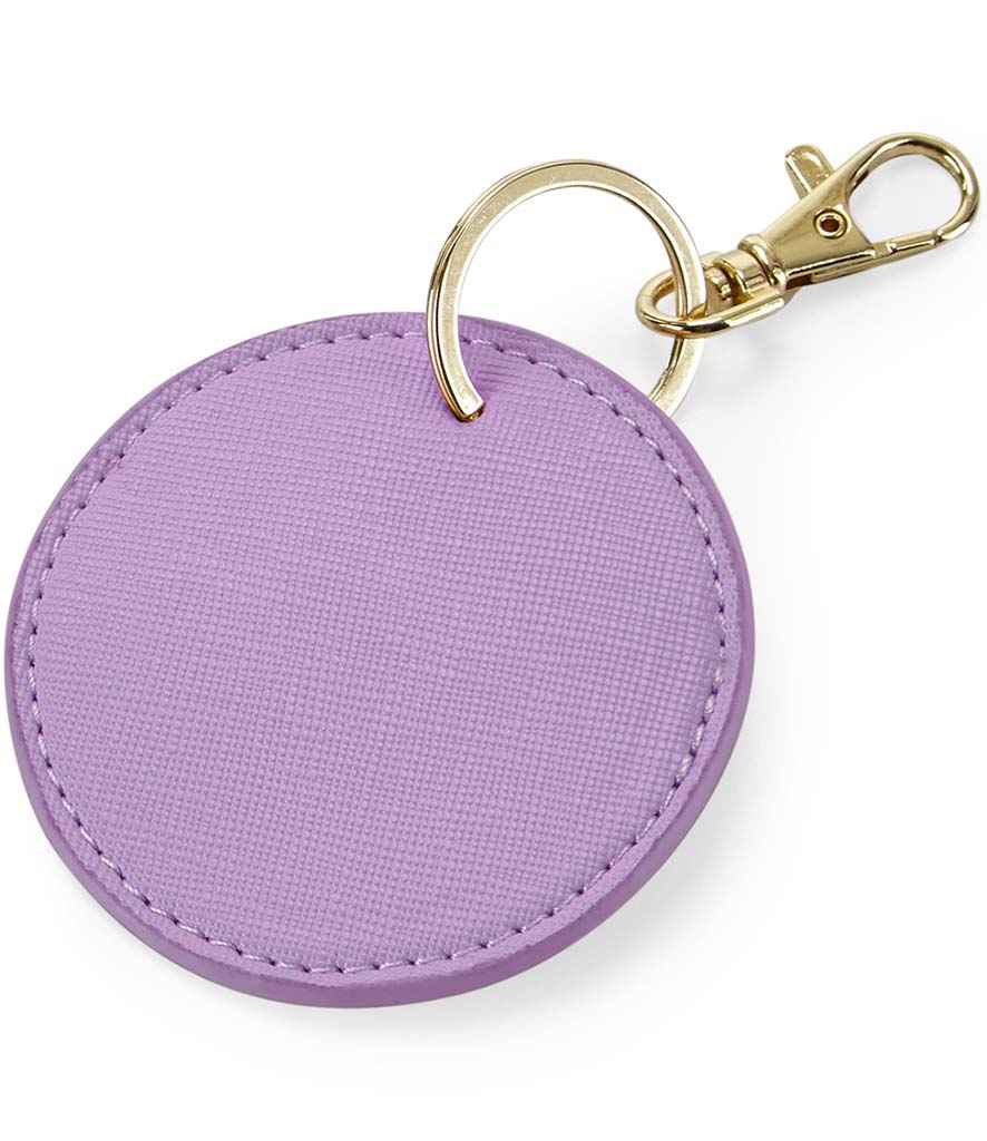 BagBase Boutique Circular Key Clip | Lilac