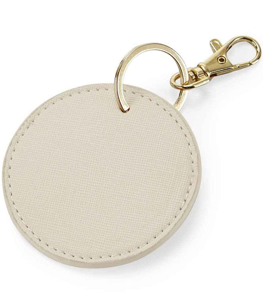 BagBase Boutique Circular Key Clip | Oyster