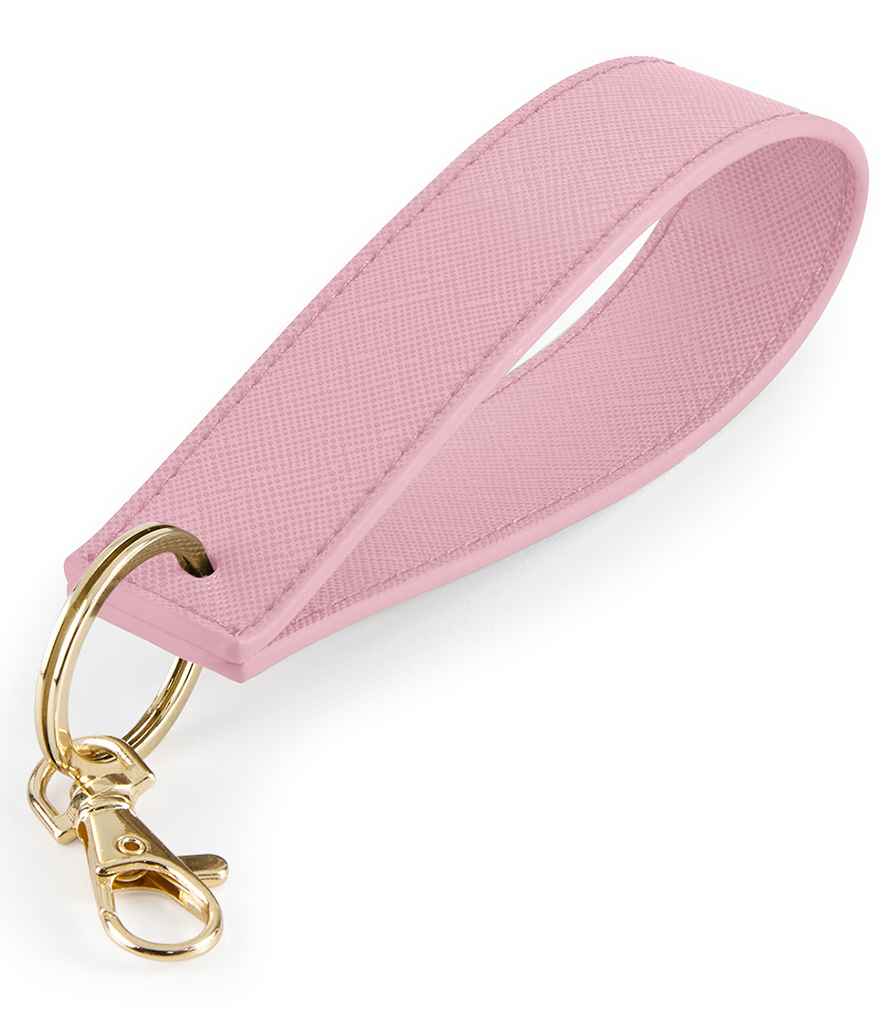 BagBase Boutique Wristlet Key Ring | Dusky Pink