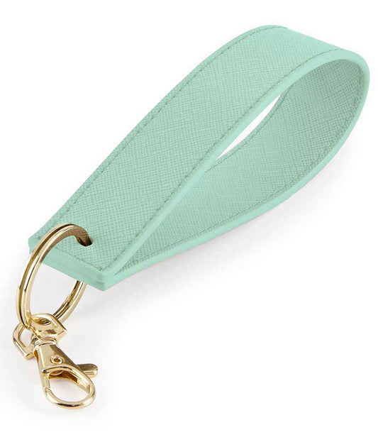 BagBase Boutique Wristlet Key Ring | Soft Mint