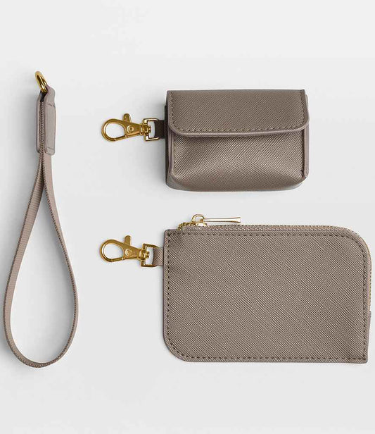 BagBase Boutique Pouch Wristlet | Taupe
