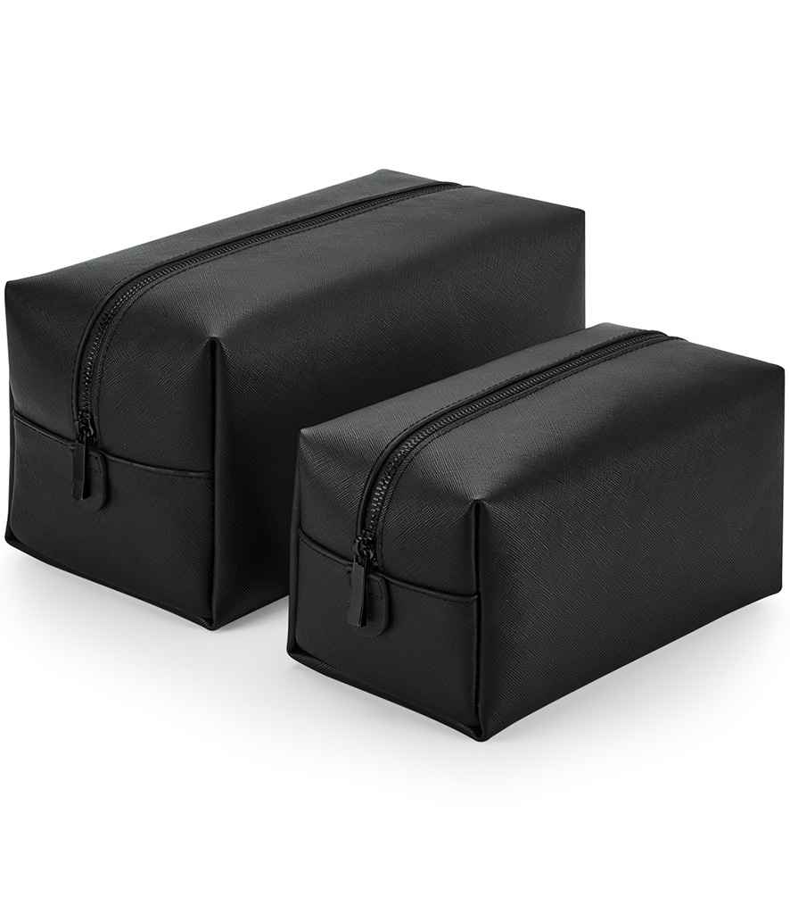 BagBase Boutique Toiletry/Accessory Case | Black/Black
