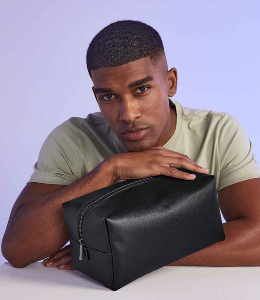 BagBase Boutique Toiletry/Accessory Case | Black/Black