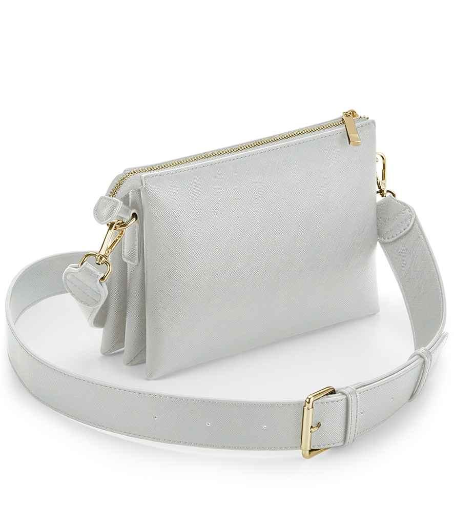 BagBase Boutique Soft Cross Body Bag | Soft Grey