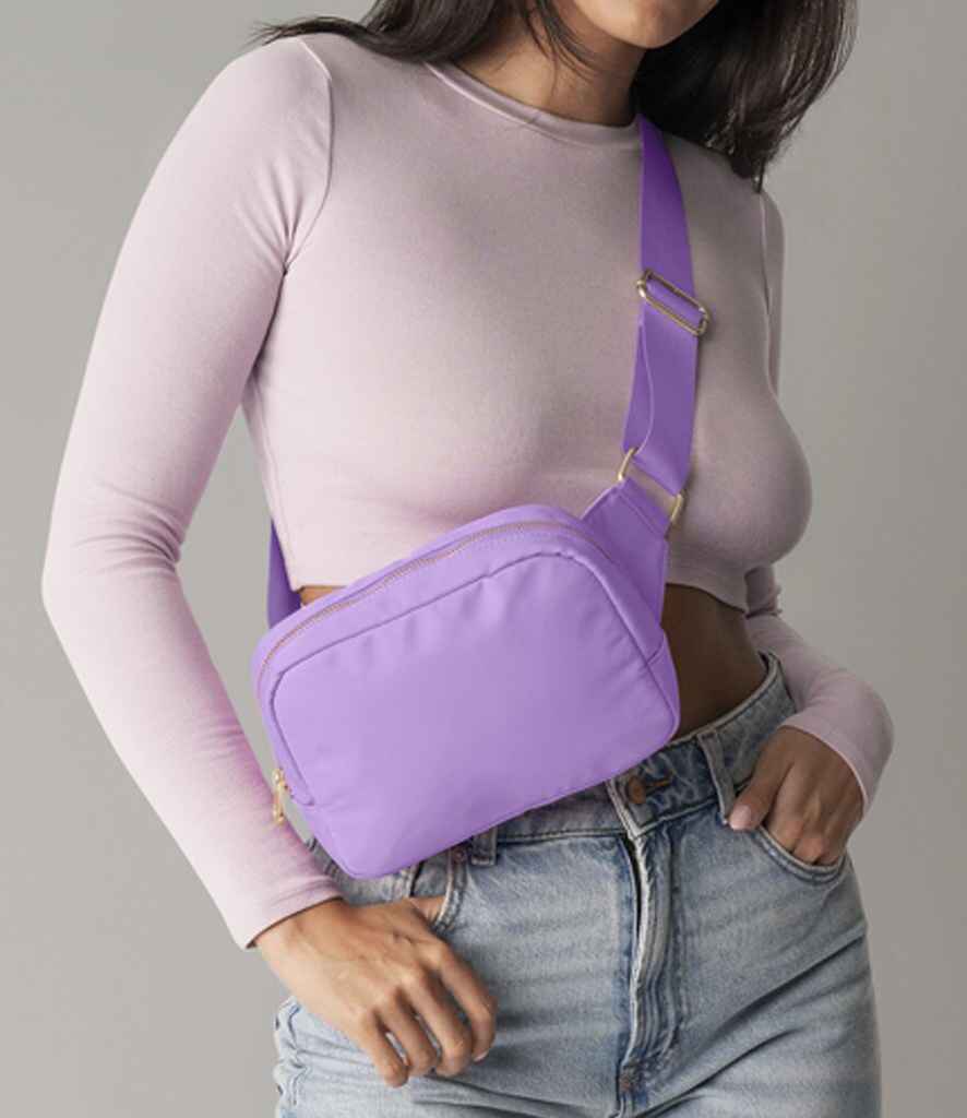 BagBase Sundae Cross Body Bag | Blueberry Swirl