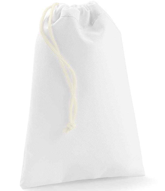 BagBase Sublimation Stuff Bag | White