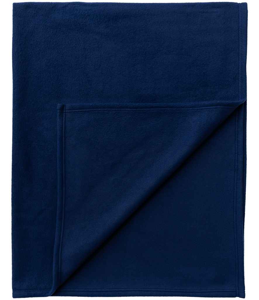 Brand Lab Large Polar Fleece Blanket | Navy