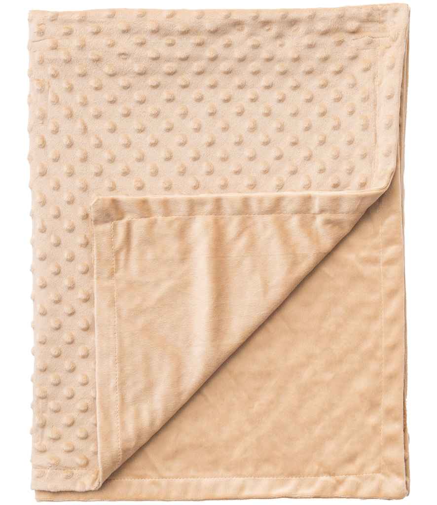 Brand Lab Minky Fleece Blanket | Camel