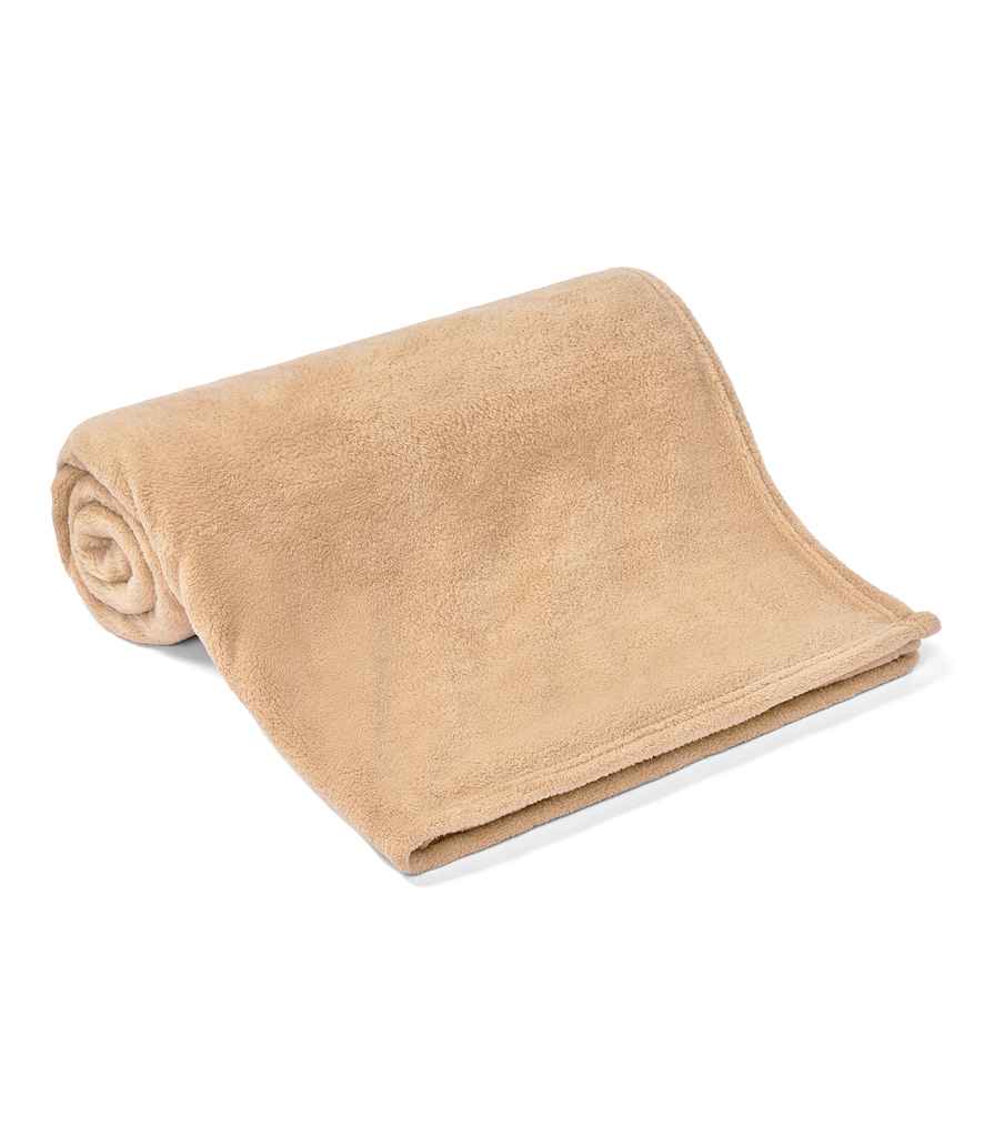 Brand Lab Pet Teddy Fleece Blanket | Camel