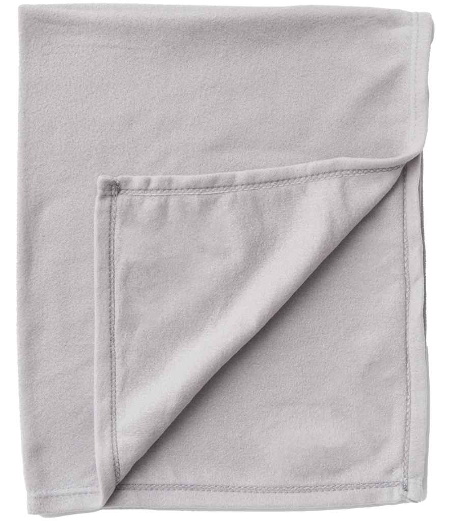 Brand Lab Pet Polar Fleece Blanket | Silver Grey
