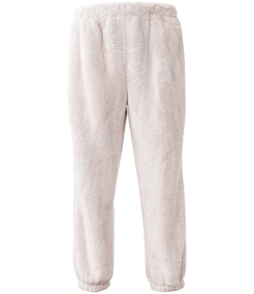 Brand Lab Unisex Fluffy Fleece Joggers | Natural