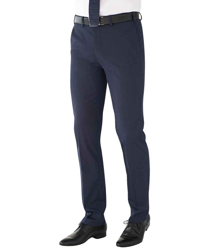 Brook Taverner Eclipse Pegasus Trousers | Navy Pindot