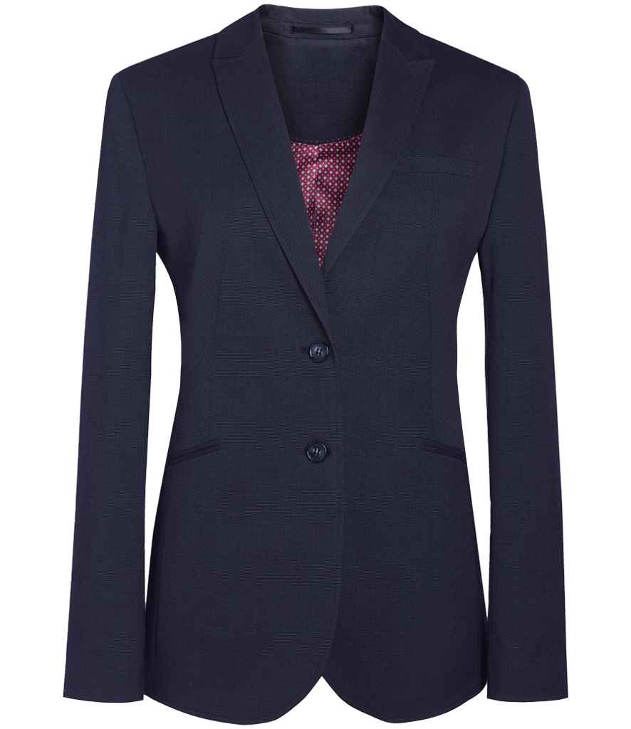 Brook Taverner Ladies Eclipse Cordelia Jacket | Navy Pindot