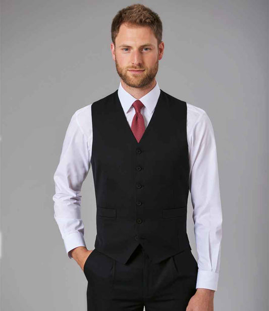 Brook Taverner Concept Gamma Waistcoat | Black