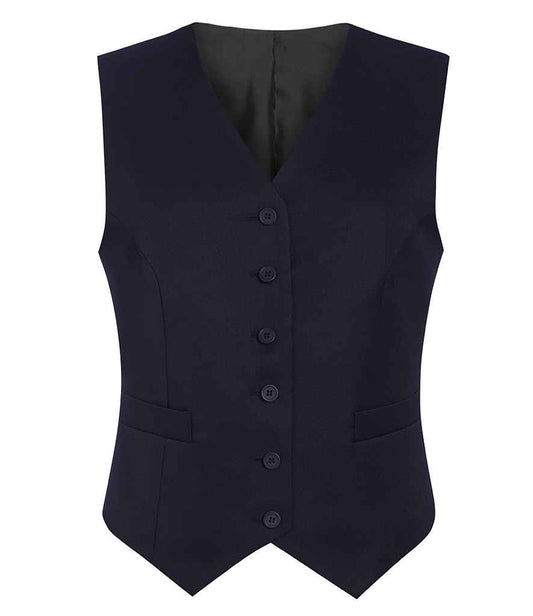 Brook Taverner Ladies Concept Omega Waistcoat | Navy