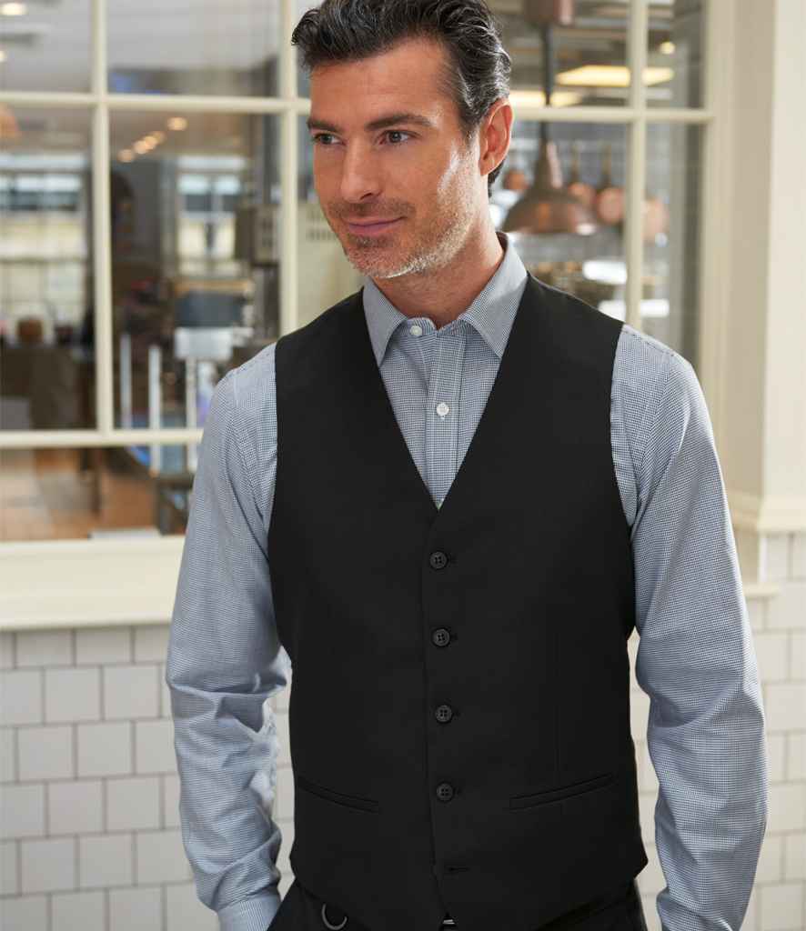 Brook Taverner One Mercury Waistcoat | Black
