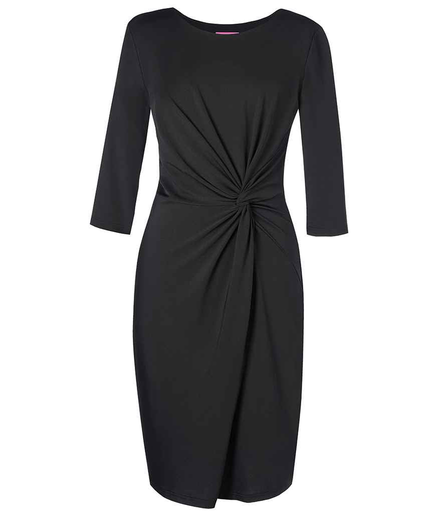 Brook Taverner Ladies Jersey Stretch Neptune Dress | Black