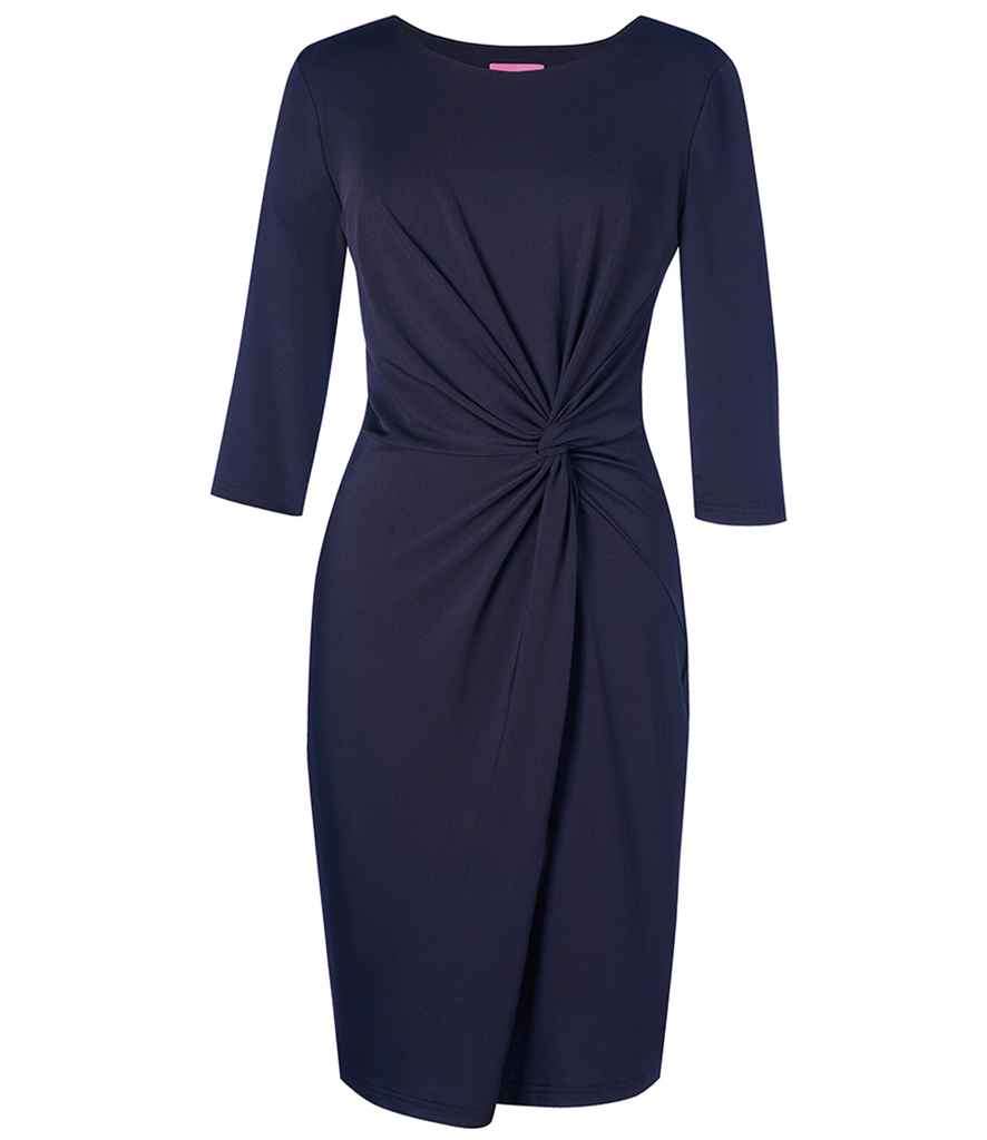 Brook Taverner Ladies Jersey Stretch Neptune Dress | Navy