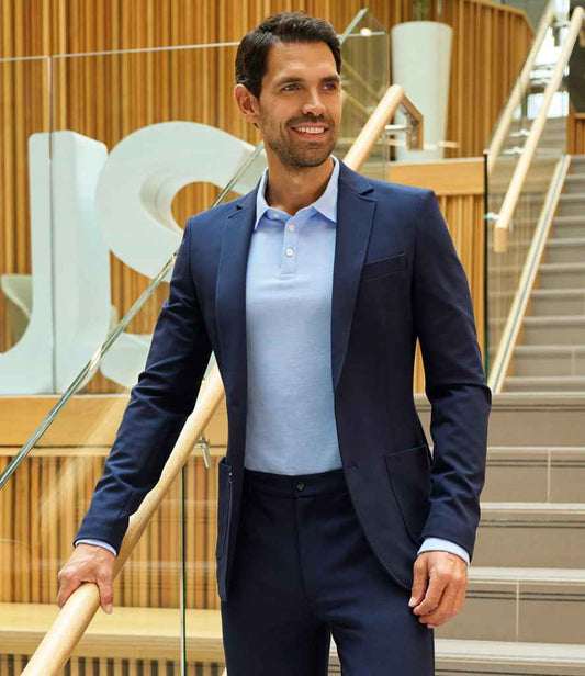 Brook Taverner Jersey Stretch Rory Jacket | Navy