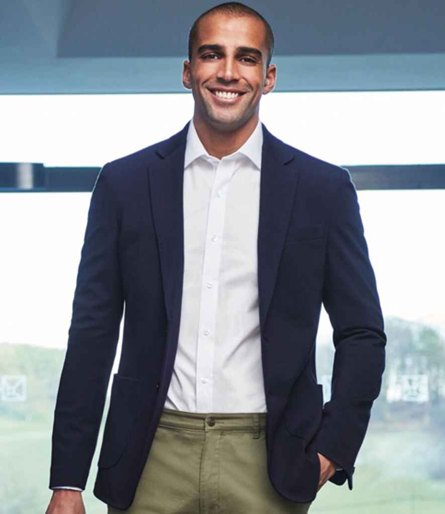 Brook Taverner Jersey Stretch Rory Jacket | Navy