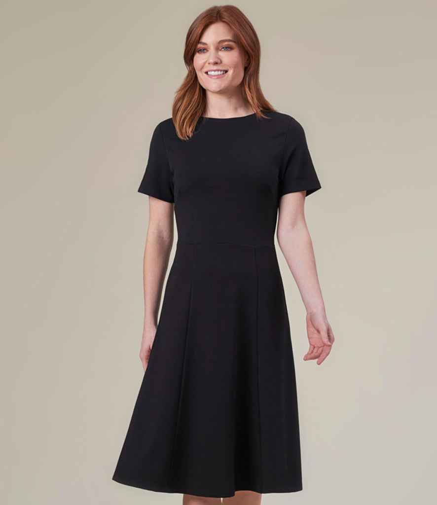 Brook Taverner Ladies Jersey Stretch Belinda Dress | Black