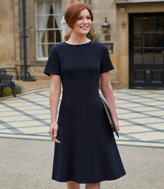 Brook Taverner Ladies Jersey Stretch Belinda Dress | Navy