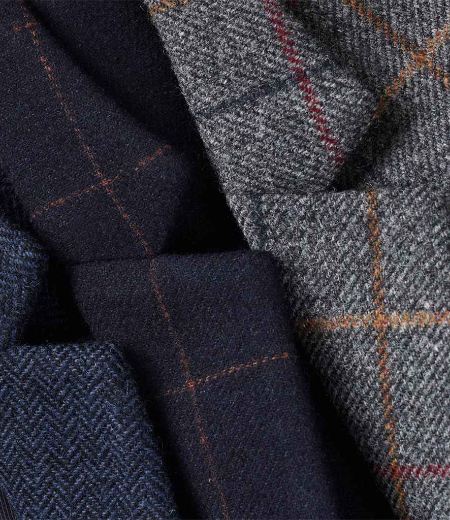 Brook Taverner Ladies Nashville Tweed Waistcoat | Navy Herringbone