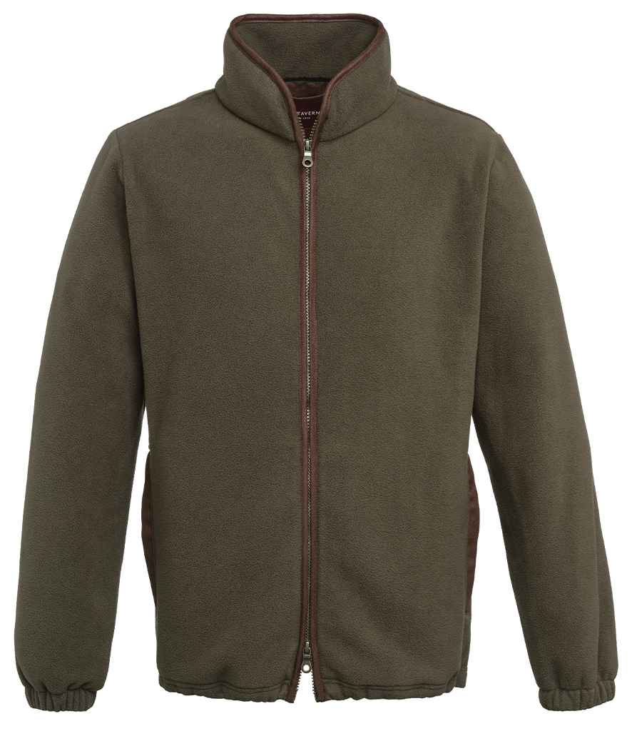 Brook Taverner Unisex Baltimore Fleece Jacket | Olive Green
