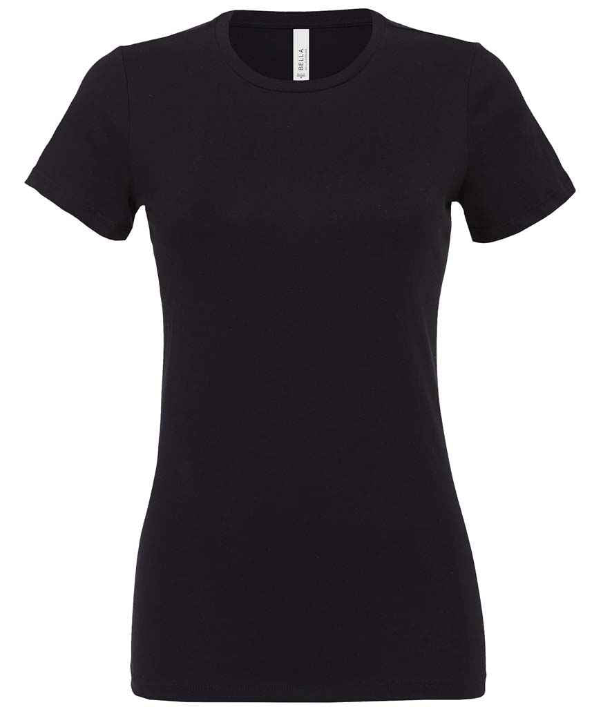 Bella Ladies Relaxed Jersey T-Shirt | Black