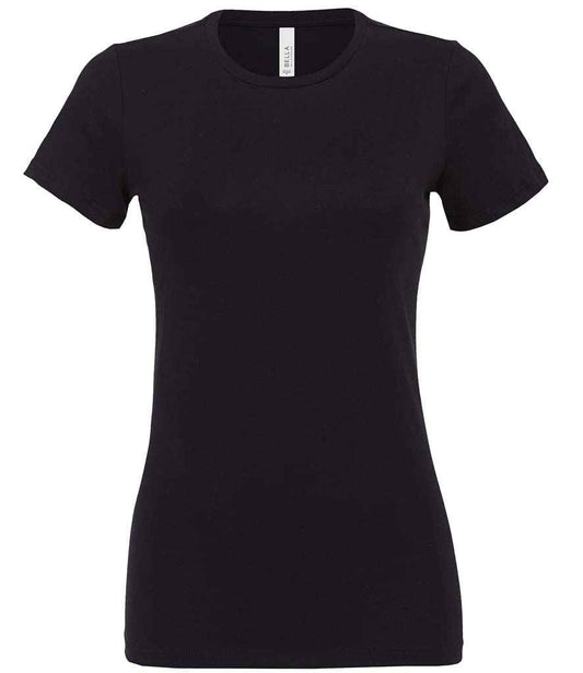 Bella Ladies Relaxed Jersey T-Shirt | Black