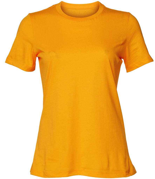 Bella Ladies Relaxed Jersey T-Shirt | Gold