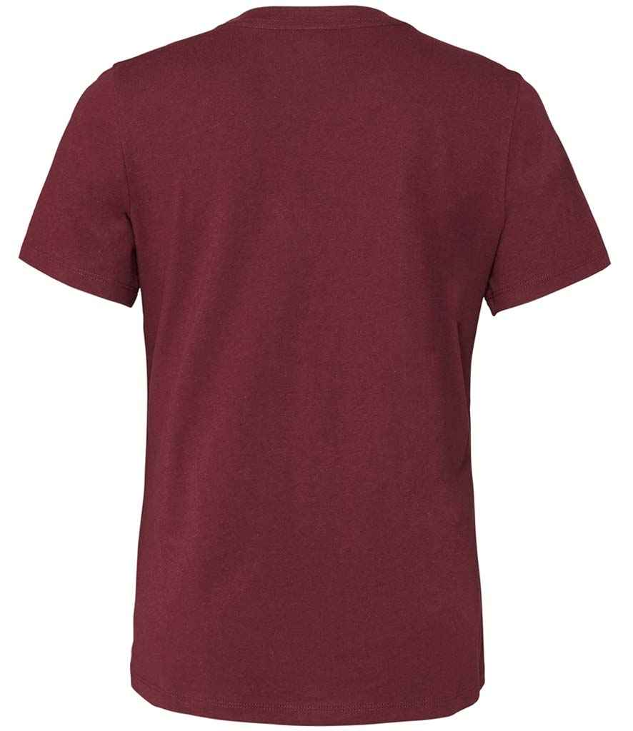 Bella Ladies Relaxed Jersey T-Shirt | Maroon