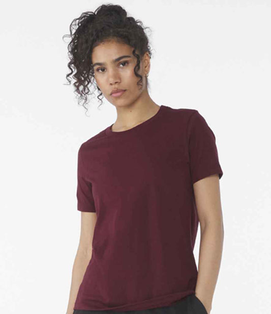 Bella Ladies Relaxed Jersey T-Shirt | Maroon