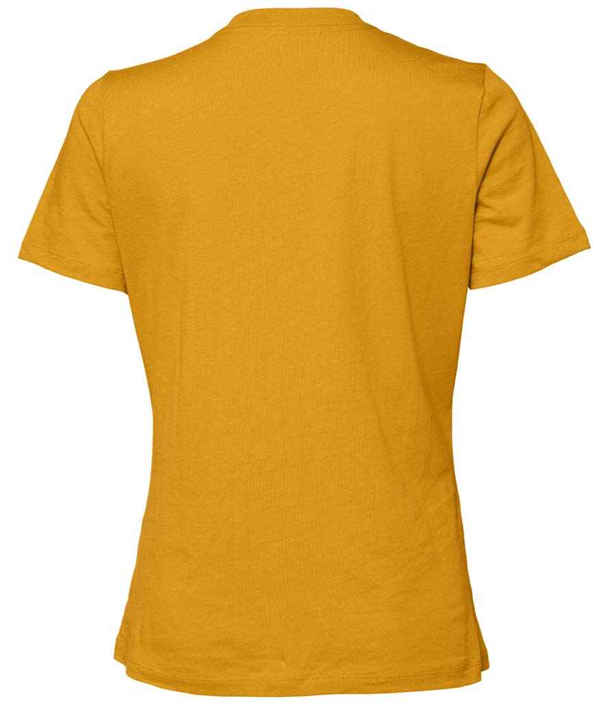 Bella Ladies Relaxed Jersey T-Shirt | Mustard